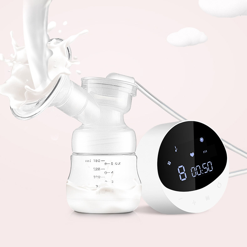 大圆型电动吸奶器双边